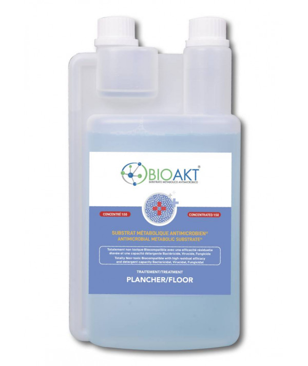 Solution concentrée pour nettoyer et assainir les sols - BioAkt Floor®