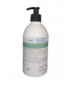 Gel désinfectant pour les mains sans alcool 500 ml - BioAkt GEL Mani®